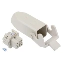 HARTING Heavy Duty Power Connector Panel Screw Terminal 3 Way 10A Female Han A 230V 400V 09200032711+19200030720