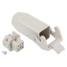 HARTING Heavy Duty Power Connector Panel Screw Terminal 3 Way 10A Female Han A 230V 400V 09200032711+19200030720