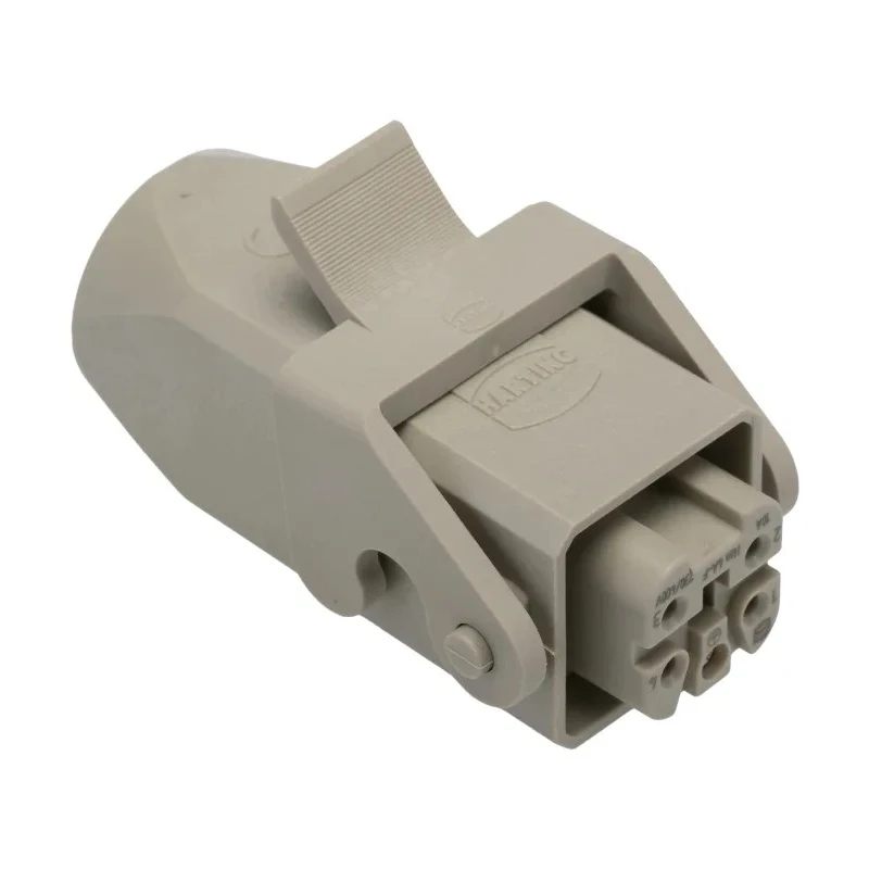 HARTING Heavy Duty Power Connector Panel Screw 4 Way 10A Han A Female 230V 400V 09200042711+19200030720