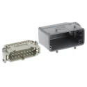 HARTING Heavy Duty Power Connector Panel Screw 16 Way 16A 500V Han E Male 09330162601+19300161521