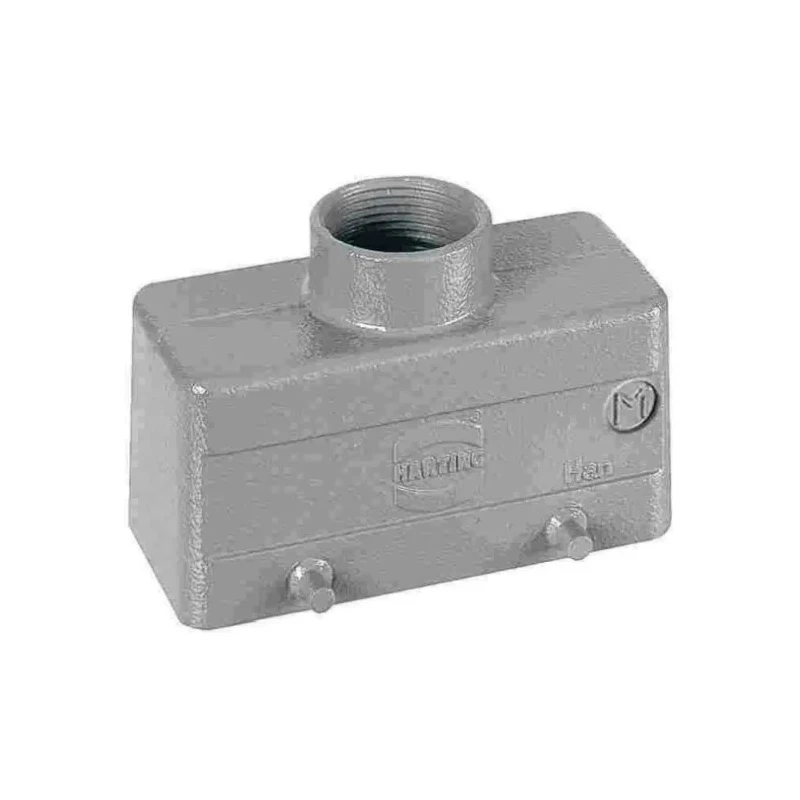 HARTING Heavy Duty Power Connector Panel Screw Terminal 16 Way 16A 500V Han E Male 09330162601+19300161421