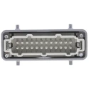 HARTING Heavy Duty Power Connector Panel Screw 24 Way 16A Han E Male 500V 09330242601+19300241422