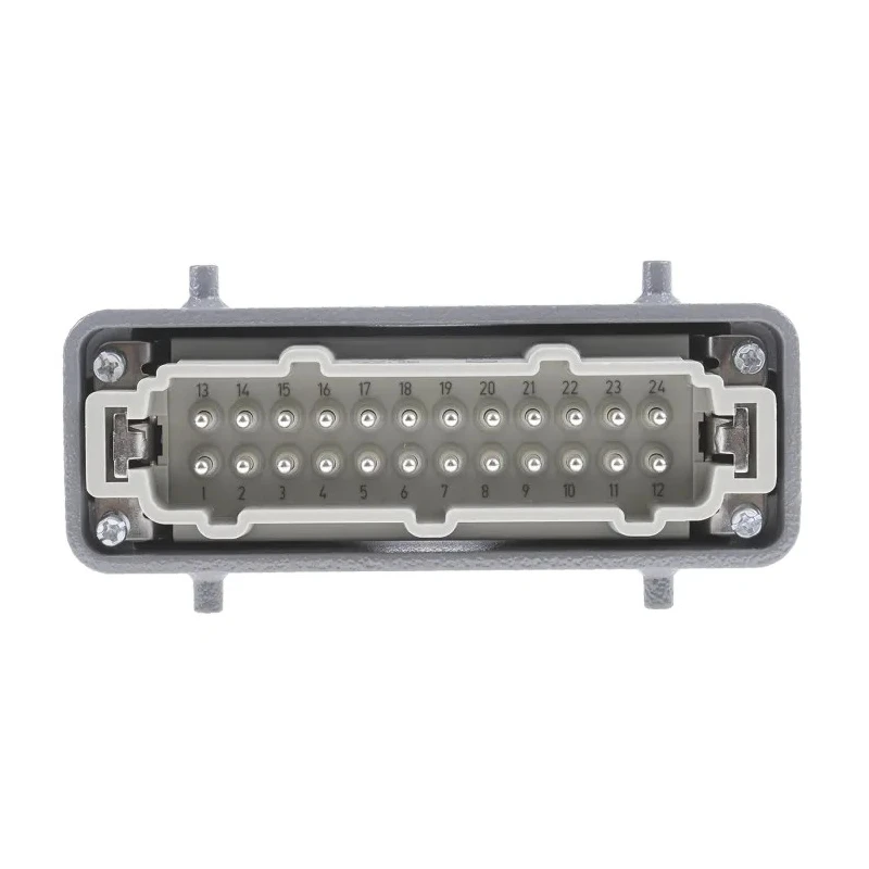 HARTING Heavy Duty Power Connector Panel Screw 24 Way 16A Han E Male 500V 09330242601+19300241422
