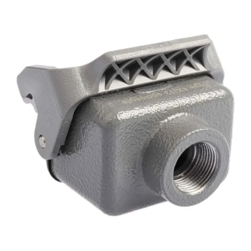 HARTING Heavy Duty Power Connector Panel Screw Termination 6 Contacts 16A 500V Han E Female 09330062701+19300061750