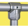 Kee Lite T-Connector Connecting Component Strut Profile Type 7 Round Tube Size 42.4 mm L10-7