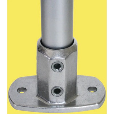 Kee Lite Aluminium Railing Flange for 48 mm Round Tube Structural Systems L62-8