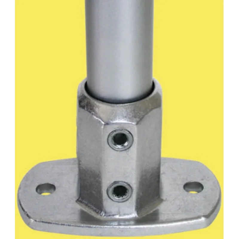 Kee Lite Aluminium Railing Flange for 48 mm Round Tube Structural Systems L62-8