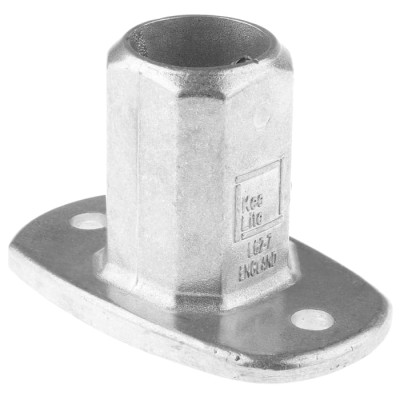 Kee Lite Aluminium Railing Flange Compatible with 42 mm Round Tube L62-7