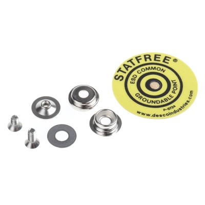 RS PRO ESD Universal Snap Mounting Kit with 10 mm Stud and 10 mm Socket 122-9148
