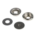 RS PRO ESD Universal Snap Mounting Kit with 10 mm Stud and 10 mm Socket 122-9148