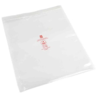 RS PRO Anti-Static Bag ESD Ultra Clear Zipper 200mm(W) x 250mm(H) 100 Quantity 122-9156