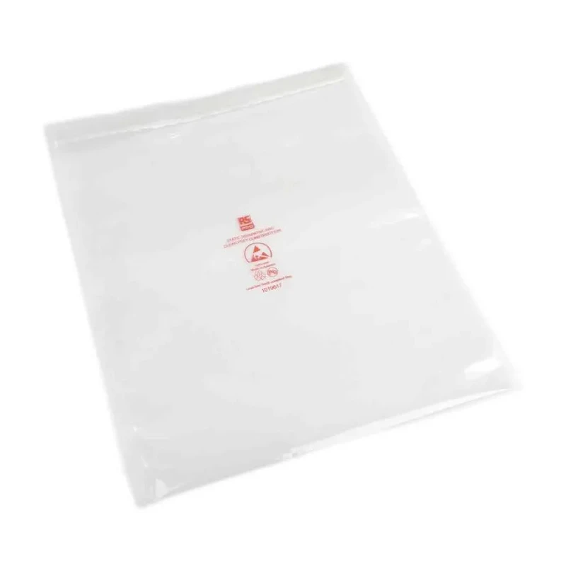 RS PRO Anti-Static Bag ESD Ultra Clear Zipper 200mm(W) x 250mm(H) 100 Quantity 122-9156