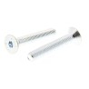 RS PRO Bright Zinc Plated Steel Hex Socket Countersunk Screw, Hex Socket Drive, M5 x 30 mm 491-5120