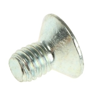 RS PRO Bright Zinc Plated Steel Hex Socket Countersunk Screw M6 x 10 mm 491-5142