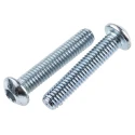 RS PRO Bright Zinc Steel Hex Socket Button Screw, Thread M6, Length 30 mm 491-5300