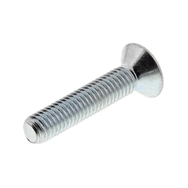 RS PRO Bright Zinc Plated Steel Hex Socket Countersunk Screw M5 x 25 mm 491-5114