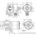 SICK Encoder Collet 15 mm Diameter for Use with 8 mm Shaft SPZ-008-AD-A