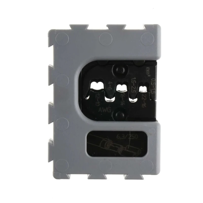 RS PRO Crimp Die Set Insulated Coaxial Type for Open Crimp Barrel Connectors Black Sweden 492-9680