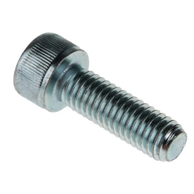 RS PRO Bright Zinc Plated Steel Hex Socket Cap Screw, Hex Socket Drive, M8 x 25 mm 491-5271