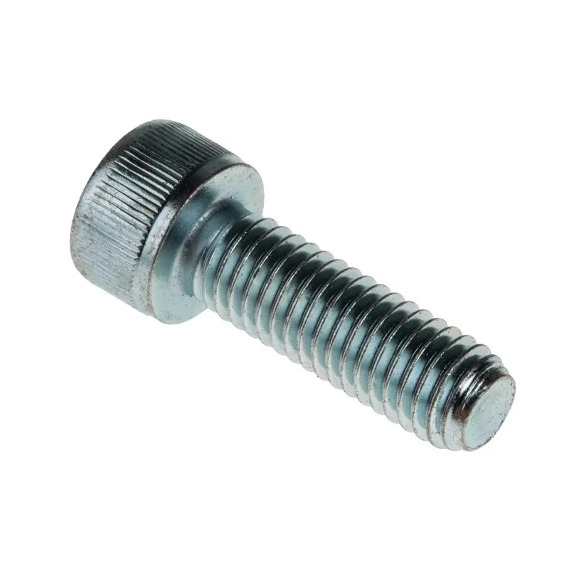 RS PRO Bright Zinc Plated Steel Hex Socket Cap Screw, Hex Socket Drive, M8 x 25 mm 491-5271