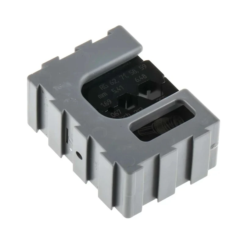RS PRO Insulated Black Coaxial Type Crimp Die Set for BNC TNC Connectors 492-9719