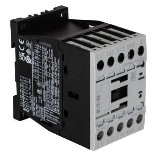 Eaton 3-Pole Contactor with 400V AC Coil, 12 A Contact Current, 5.5 kW Power Rating 276832 DILM12-10(400V50HZ,440V60HZ)