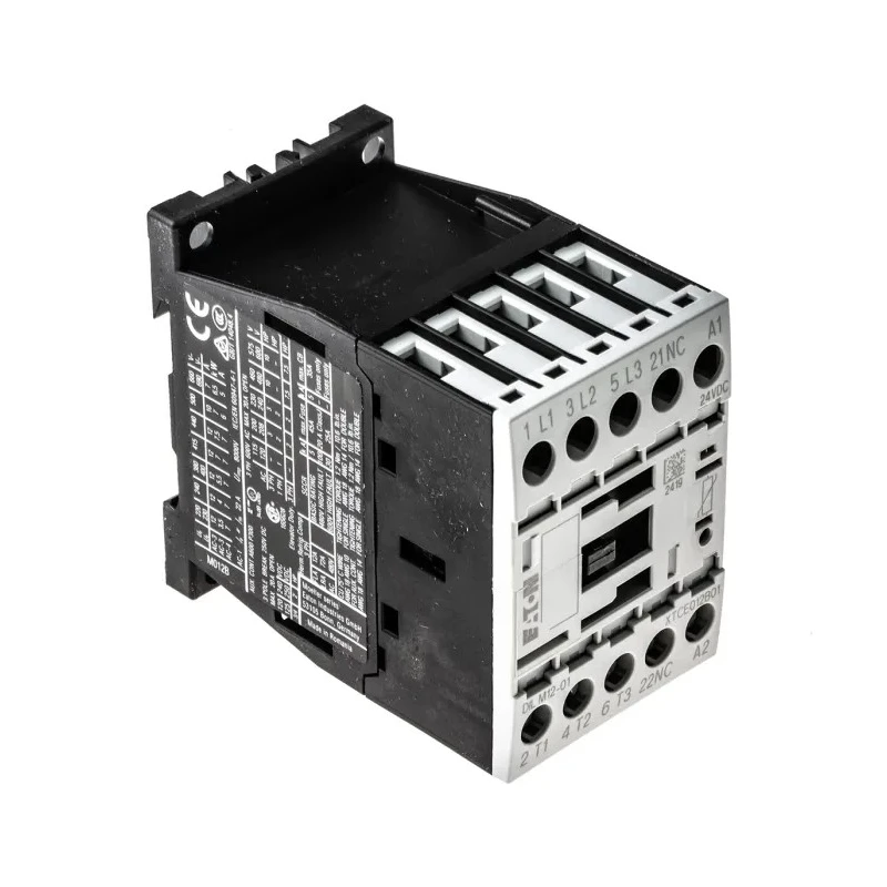 Eaton DILM Contactor 3-Pole Motor Control 24V DC Coil 12A 5.5kW 400V AC 276880 DILM12-01(24VDC)