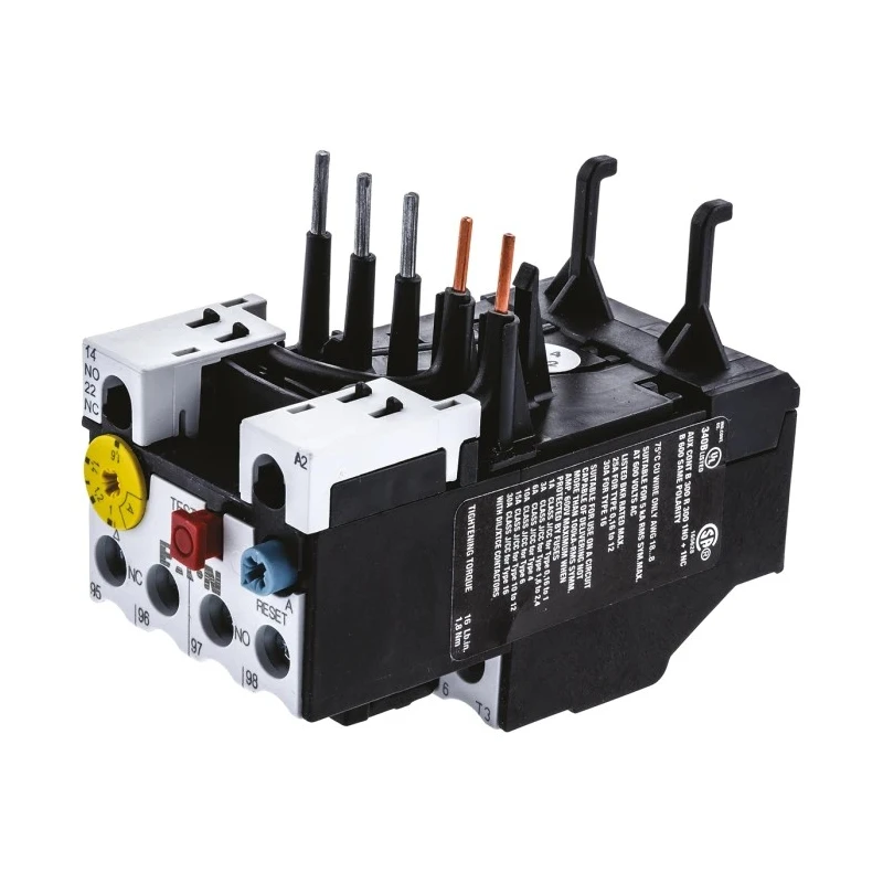 Eaton Overload Relay 1 NO/1 NC 1A 1.6 A F.L.C 1.6A Contact Rating 6 W 500V AC 278436 ZB12-1,6