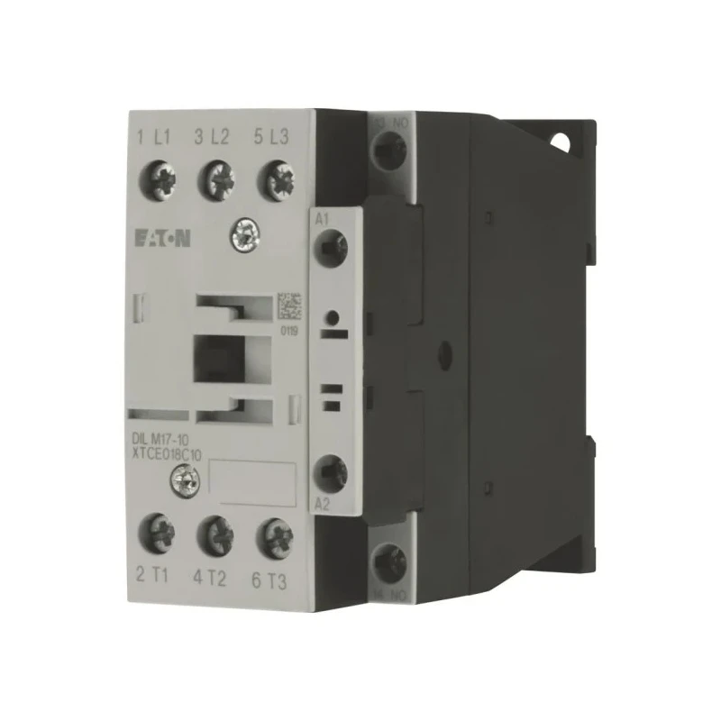 Eaton DILM Contactor 3-Pole 17 A 7.5 kW Coil Voltage 400V AC Model 277006 DILM17-10(400V50HZ,440V60HZ)