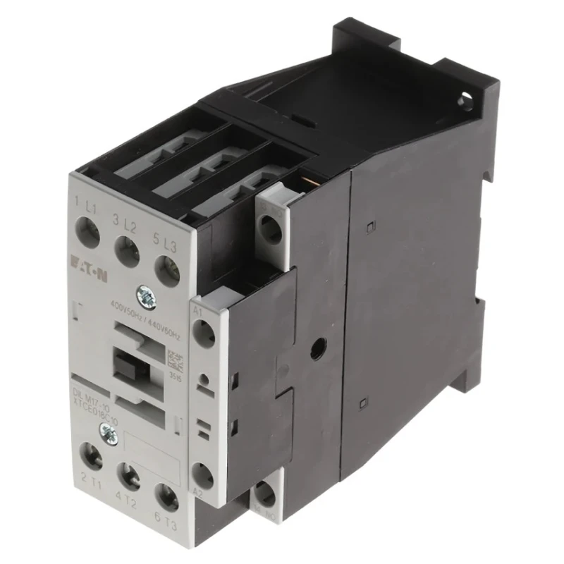 Eaton DILM Contactor 3-Pole 17 A 7.5 kW Coil Voltage 400V AC Model 277006 DILM17-10(400V50HZ,440V60HZ)