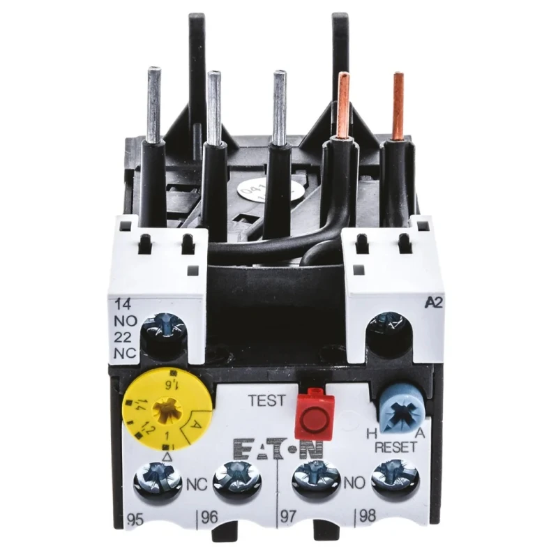 Eaton Overload Relay 1 NO/1 NC 1A 1.6 A F.L.C 1.6A Contact Rating 6 W 500V AC 278436 ZB12-1,6