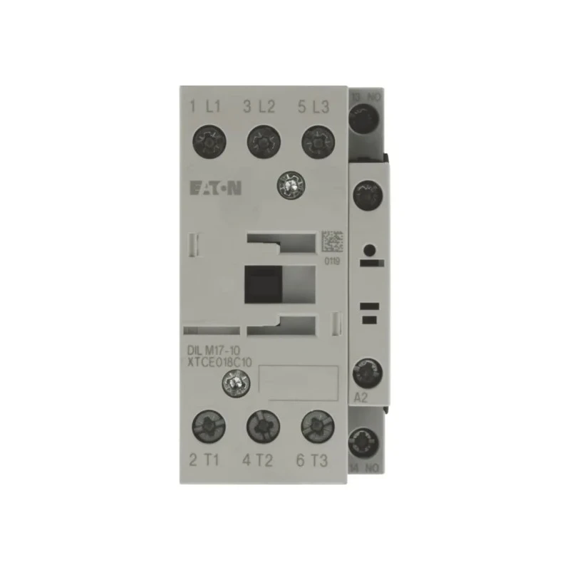 Eaton DILM Contactor 3-Pole 17 A 7.5 kW Coil Voltage 400V AC Model 277006 DILM17-10(400V50HZ,440V60HZ)