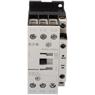 Eaton DILM Contactor 3-Pole 17 A 7.5 kW 110V AC Coil 3 NO 400V AC 277001 DILM17-10(110V50HZ,120V60HZ)