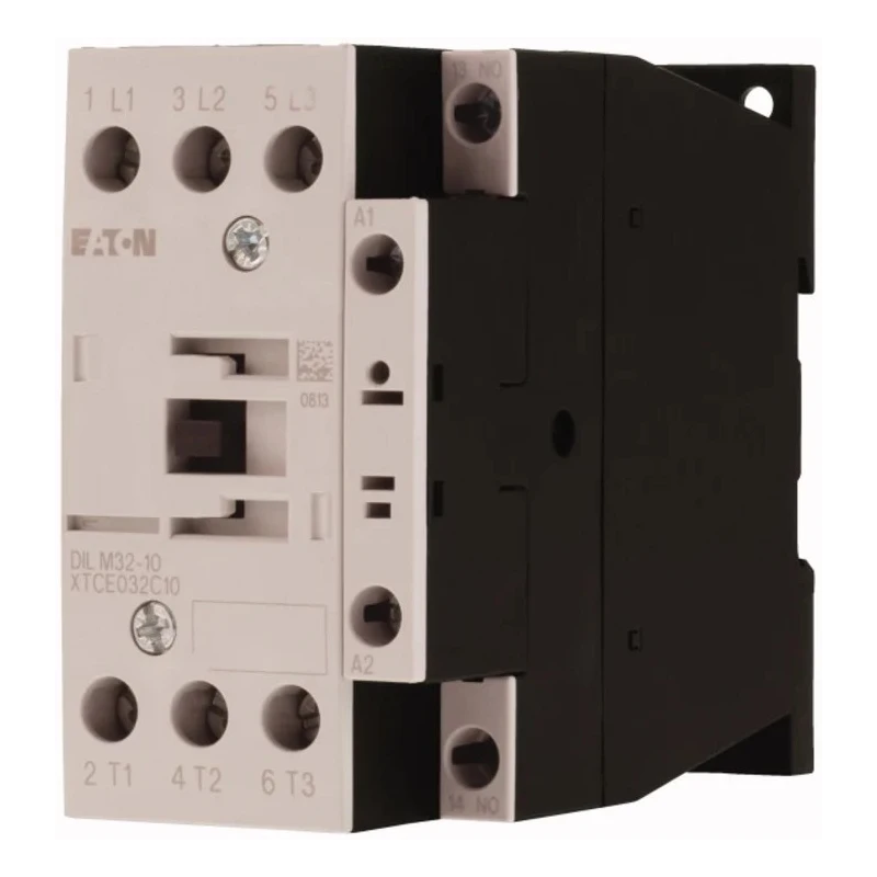 Eaton Industrial Motor Control Contactor 24V dc Coil, 3-Pole, 32 A, 15 kW, 400V ac 277274 DILM32-10(RDC24)