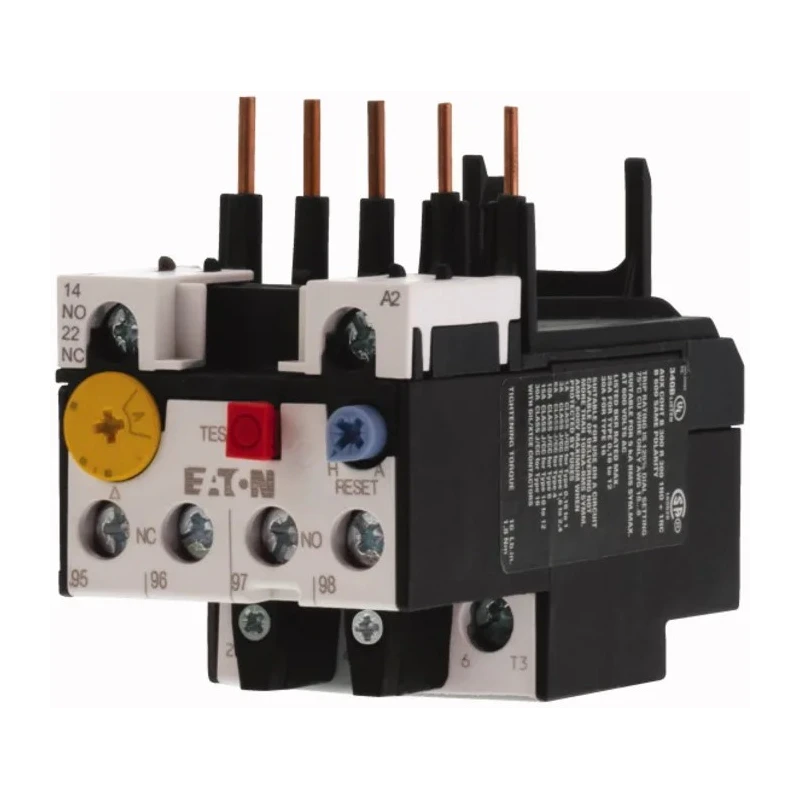 Eaton Overload Relay 1 NO/1 NC, 4-6 A FLC Motor Rating, 6 A Contact Rating, 6 W Power, 500 V AC Control 278439 ZB12-6
