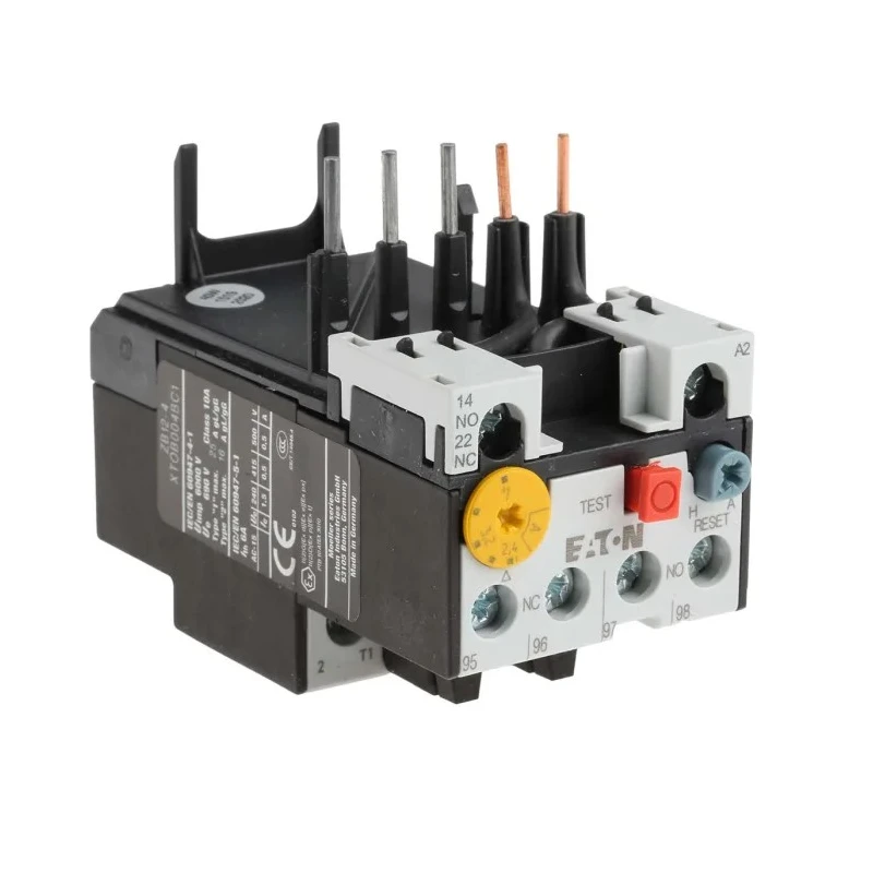 Eaton Overload Relay 1 NO/1 NC 2.4–4A F.L.C, 4A Contact Current, 6W Power, 500V AC Control Voltage 278438 ZB12-4
