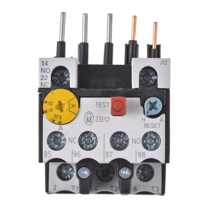 Eaton ZB Series Thermal Overload Relay, 1 NO/1 NC, 9-12A FLC Motor Rating, 12A Contact Rating, 6W Power, 500V 278441 ZB12-12