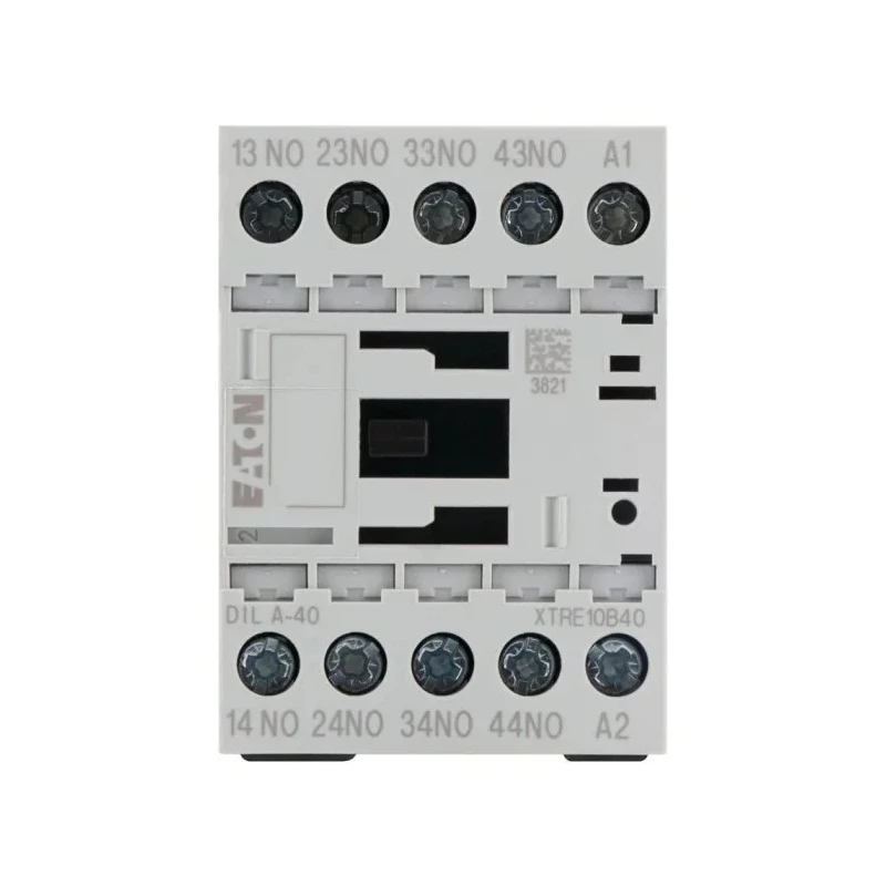 Eaton DILA Contactor Relay 110V AC Coil, 4-Pole, 4A Contact Current, 415V AC Contact 276326 DILA-40(110V50HZ,120V60HZ)