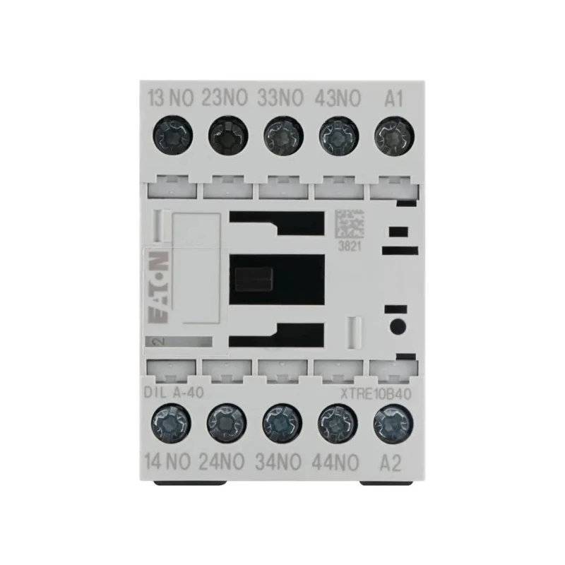 Eaton Contactor 24V DC Coil, 4-Pole, 4 A Contact Current, 400V AC Contact Voltage 276344 DILA-40(24VDC)