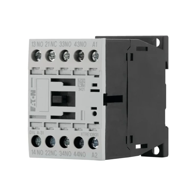 Eaton DILA Contactor Relay 230V AC Coil 4-Pole 4A Contact Current 3 NO/1 NC 415V AC 276364 DILA-31(230V50HZ,240V60HZ)