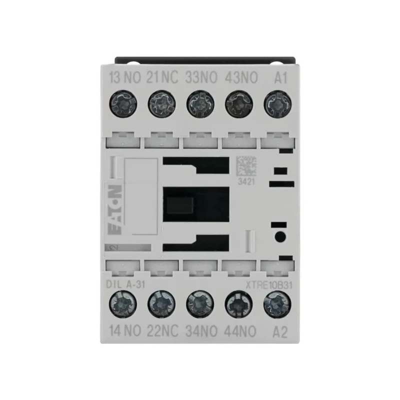 Eaton DILA Contactor Relay 230V AC Coil 4-Pole 4A Contact Current 3 NO/1 NC 415V AC 276364 DILA-31(230V50HZ,240V60HZ)