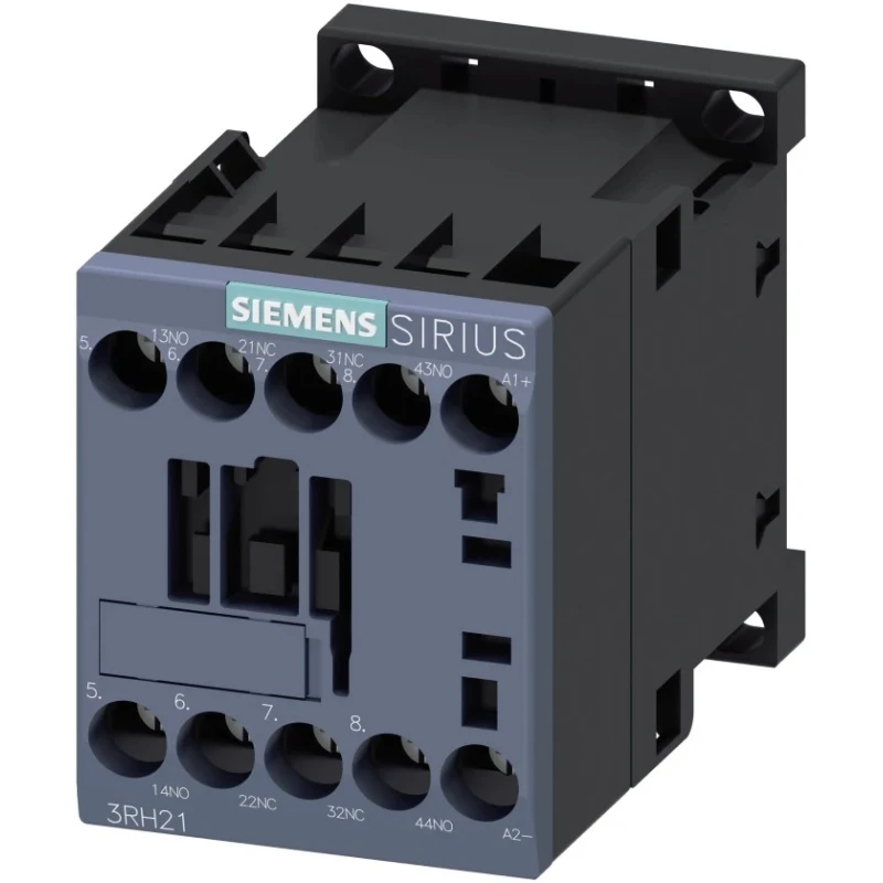 Siemens 3RH2 Contactor Relay 48V DC Coil, 10A, 2 NO/2 NC, 690V AC 3RH2122-1BW40