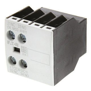 Eaton Auxiliary Contact, 2 Contacts, 1 NO/1 NC, Front Mount, 16 A, 220 V DC, 500 V AC, 277376 DILM32-XHI11