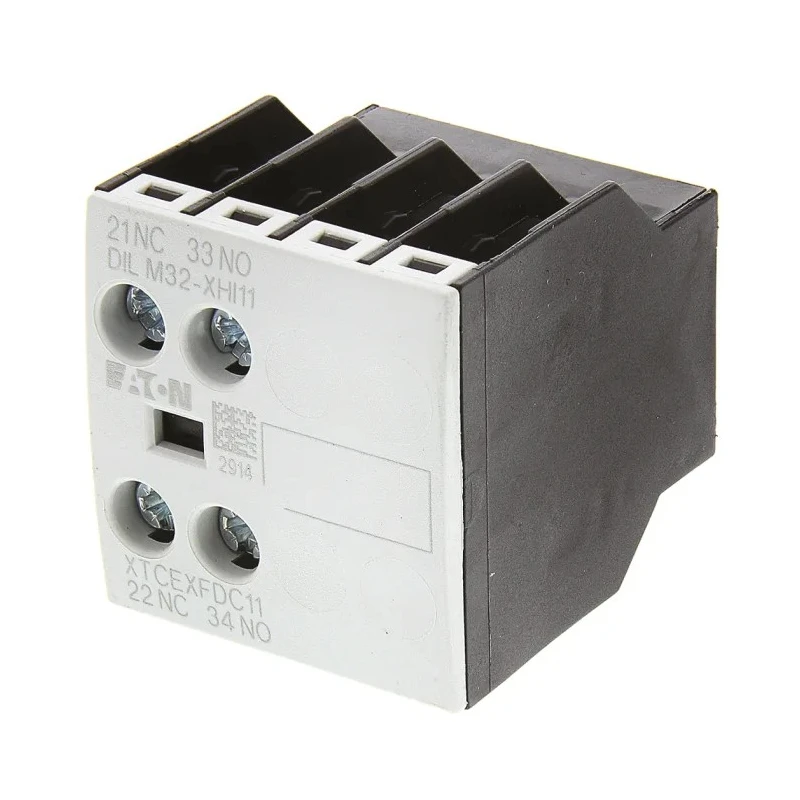 Eaton Auxiliary Contact, 2 Contacts, 1 NO/1 NC, Front Mount, 16 A, 220 V DC, 500 V AC, 277376 DILM32-XHI11