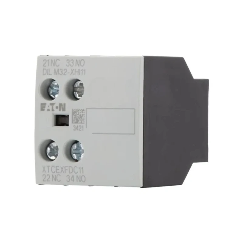 Eaton Auxiliary Contact, 2 Contacts, 1 NO/1 NC, Front Mount, 16 A, 220 V DC, 500 V AC, 277376 DILM32-XHI11