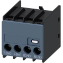 Siemens Auxiliary Contact 2 Contact 2 NO Snap-On 10 A 690 V 3RH2911-1MA20