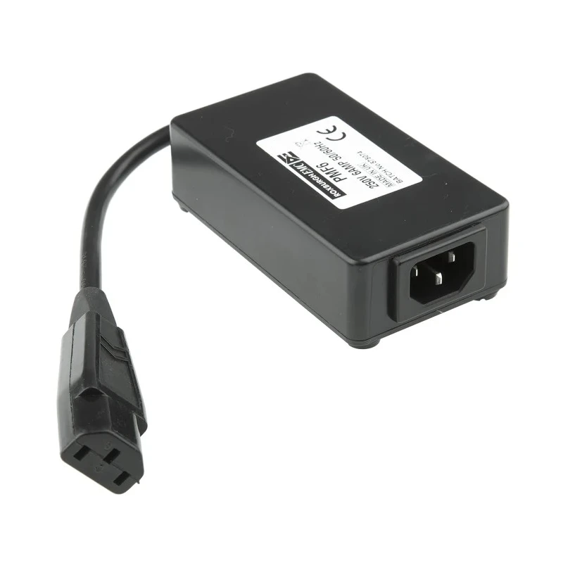 Roxburgh EMC IEC Filter Free Stand 250V AC 6A Male/Female Connector PMF6