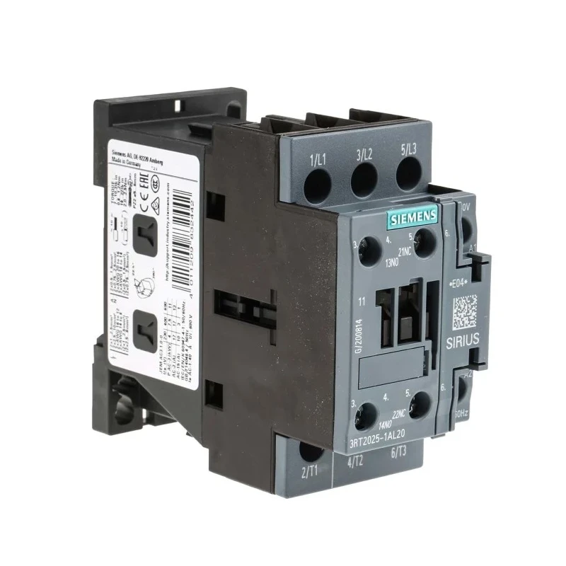 Siemens 3RT2 Control Relay 3 NO 17A F.L.C 40A Contact Rating 7.5 kW 230V AC 3 3RT2025-1AL20
