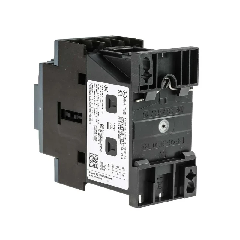 Siemens 3RT2 Control Relay 3 NO 17A F.L.C 40A Contact Rating 7.5 kW 230V AC 3 3RT2025-1AL20