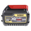 DeWALT 6 Ah 54V Power Tool Battery Compatible with 18V XR & 54V XR FLEXVOLT Tools DCB546-XJ